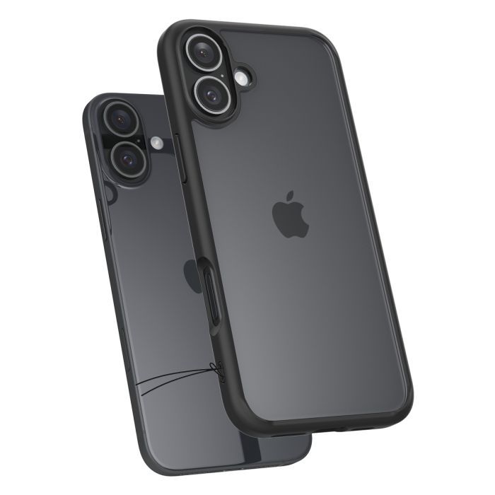 Чехол для мобильного телефона Spigen iPhone 16 Ultra Hybrid Matte Black (ACS08201) изображение 5