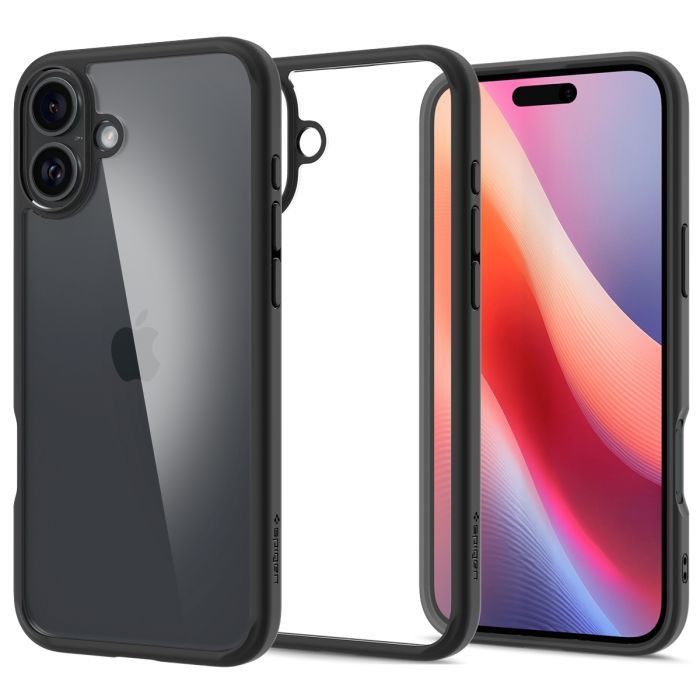 Чехол для мобильного телефона Spigen iPhone 16 Ultra Hybrid Matte Black (ACS08201) изображение 6