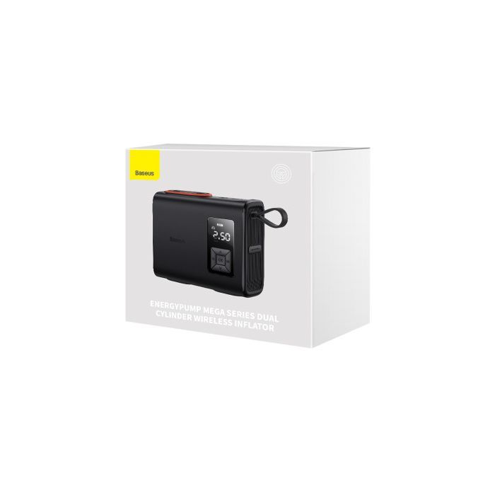 Автомобильный компрессор Baseus Mega EnergyPump Series Dual Cylinder Wireless Inflator (CRNL060001) изображение 11