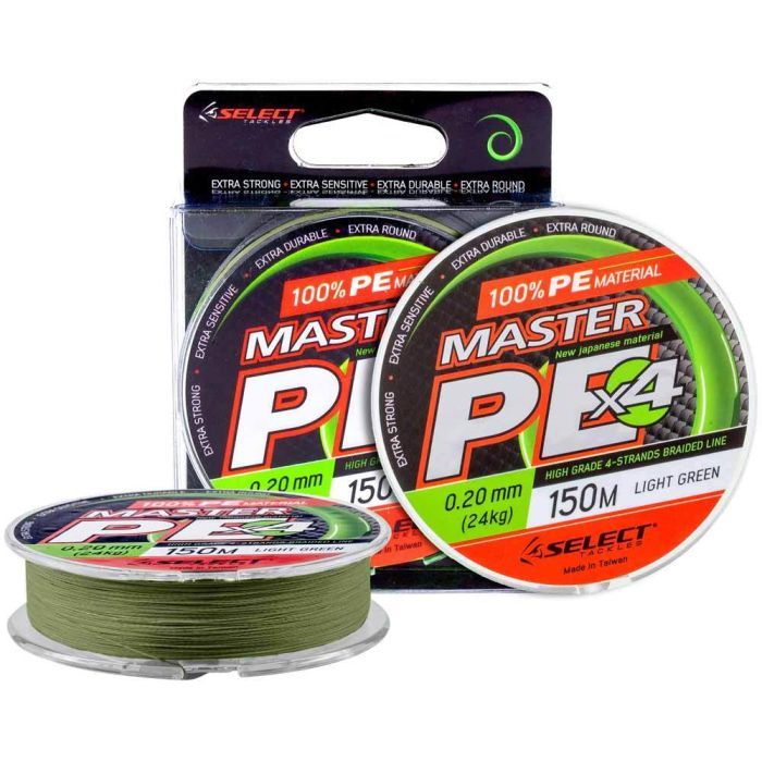Шнур Select Master PE 150m 0.12мм 15кг (1870.01.73) изображение 2