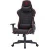 Крісло ігрове GamePro GC575FB Size L Fabric Black/Red (GC575FB)