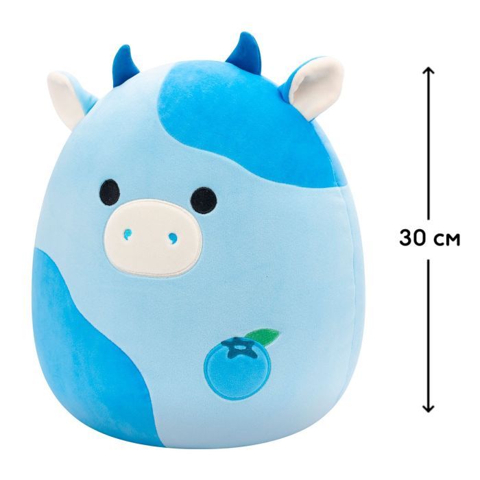Мягкая игрушка Squishmallows Коровка Рутания 30 см (SQCR06624) изображение 2