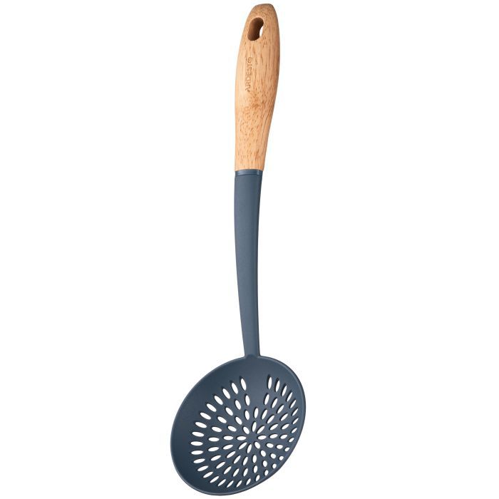 Шумовка Ardesto Midori, 34.5см, нейлон, дерево, синій (AR2122PG) изображение 2