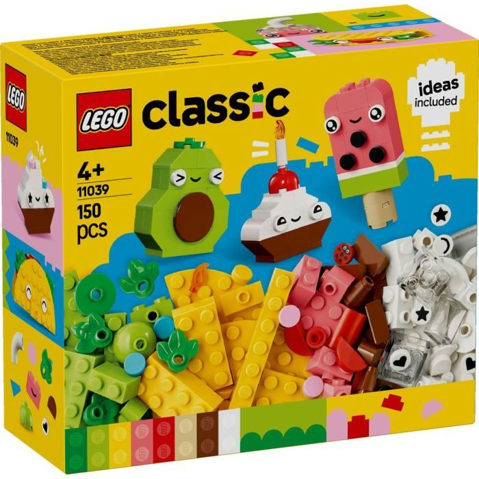 Конструктор LEGO Classic Творчі друзі з їжею (11039)