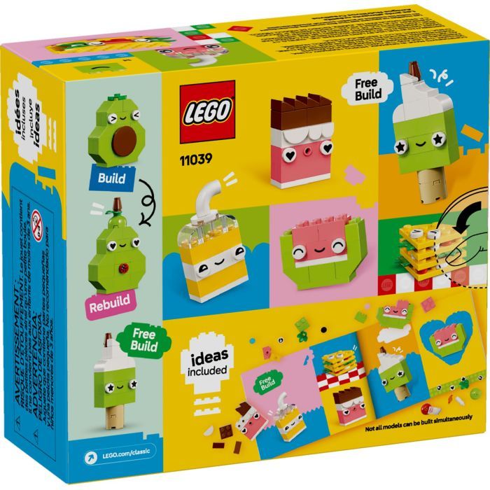 Конструктор LEGO Classic Творчі друзі з їжею (11039) зображення 9