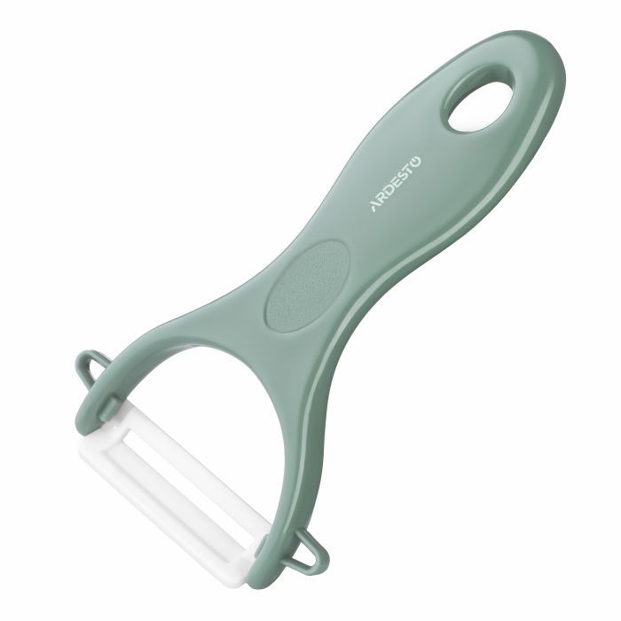 Овочечистка Ardesto Fresh, кераміка, пластик, чорний (AR8340B) зображення 3