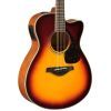 Гитара электроакустическая Yamaha FSX820C Brown Sunburst изображение 3