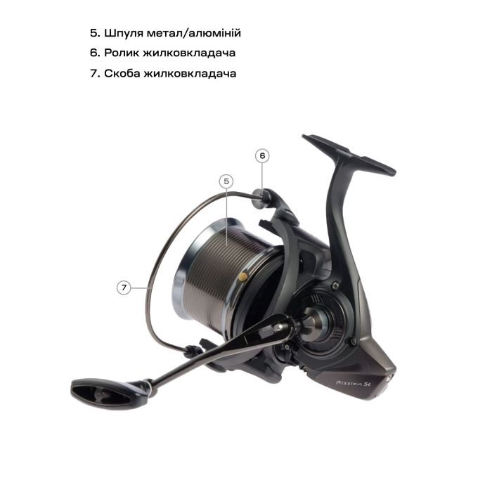 Котушка Brain Mission SE Reel 9000 12+1 BB 4.11 (1858.47.11) зображення 6