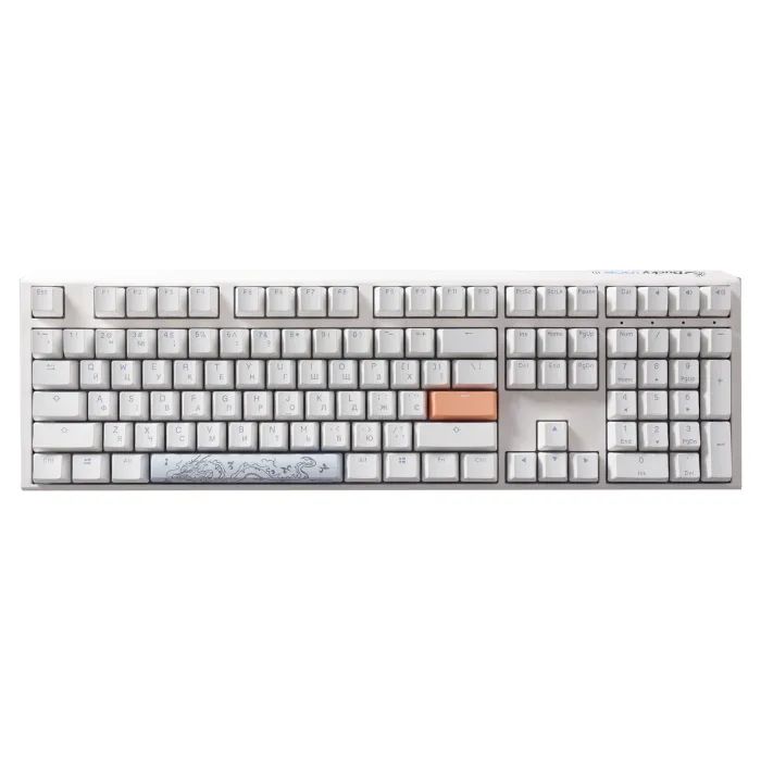 Клавиатура Ducky One 3 Cherry MX Blue RGB UA USB Black (DKON2108ST-CUAPXCLAWSC1) изображение 2