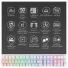 Клавиатура Ducky One 3 Cherry MX Blue RGB UA USB White (DKON2108ST-CUAPXPWWWSC1) изображение 4