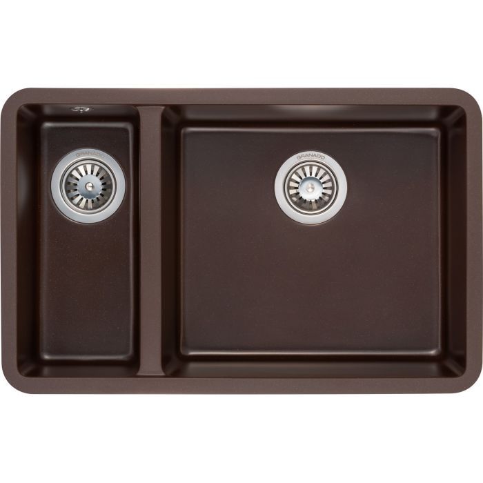 Мойка кухонная GRANADO Under top DOUBLE marron (gr3406)