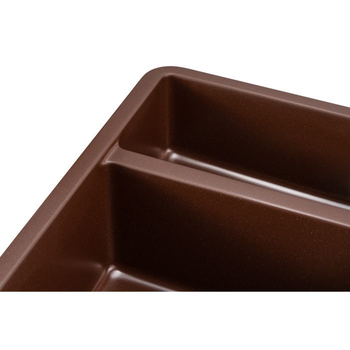 Мойка кухонная GRANADO Under top DOUBLE marron (gr3406) изображение 4