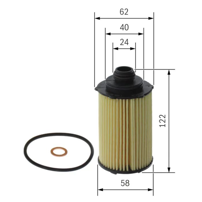 Фильтр масляный Bosch F026407348 изображение 5