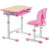Парта со стулом FunDesk Piccolino III Pink-w