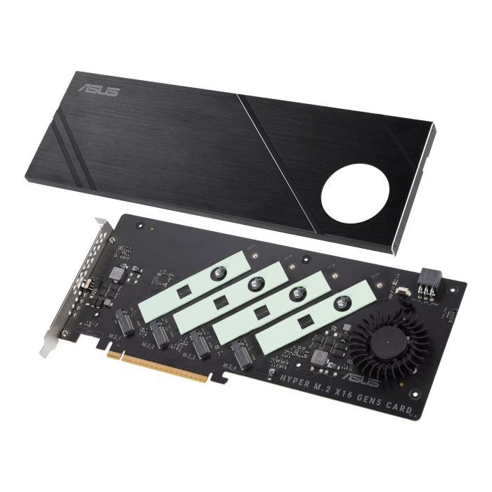 Плата расширения ASUS Hyper M.2 X16 PCIe 5.0 Expansion Card GEN 5 (90MC0CY0-M0EAY0) изображение 3
