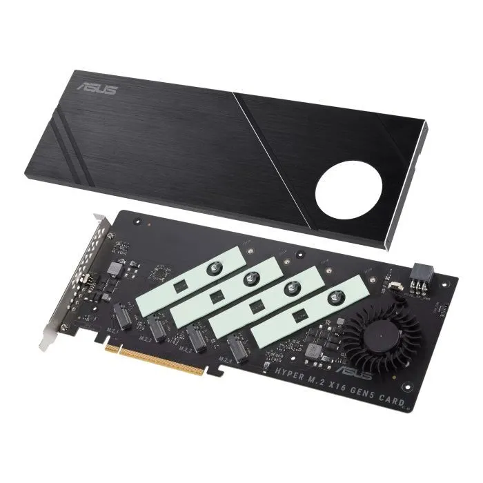 Плата расширения ASUS Hyper M.2 X16 PCIe 5.0 Expansion Card GEN 5 (90MC0CY0-M0EAY0) изображение 3