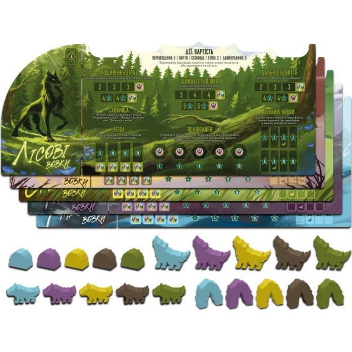 Настольная игра Games 7 Days Стая (The Wolves) (укр.) (ZG001U) изображение 5
