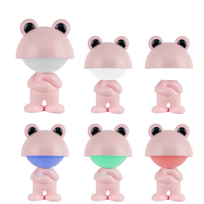 Нічник Kite Світильник LED з акумулятором Dreamy Froggy, рожевий (K25-315-3-2) зображення 4