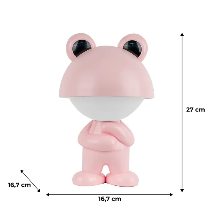 Нічник Kite Світильник LED з акумулятором Dreamy Froggy, білий (K25-315-3-1) зображення 6