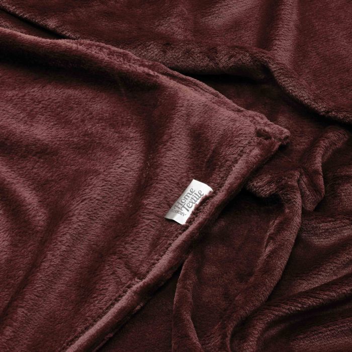Плед Ardesto Flannel 200х220см, 100% поліестер, бургунді (ART0222SB) зображення 3