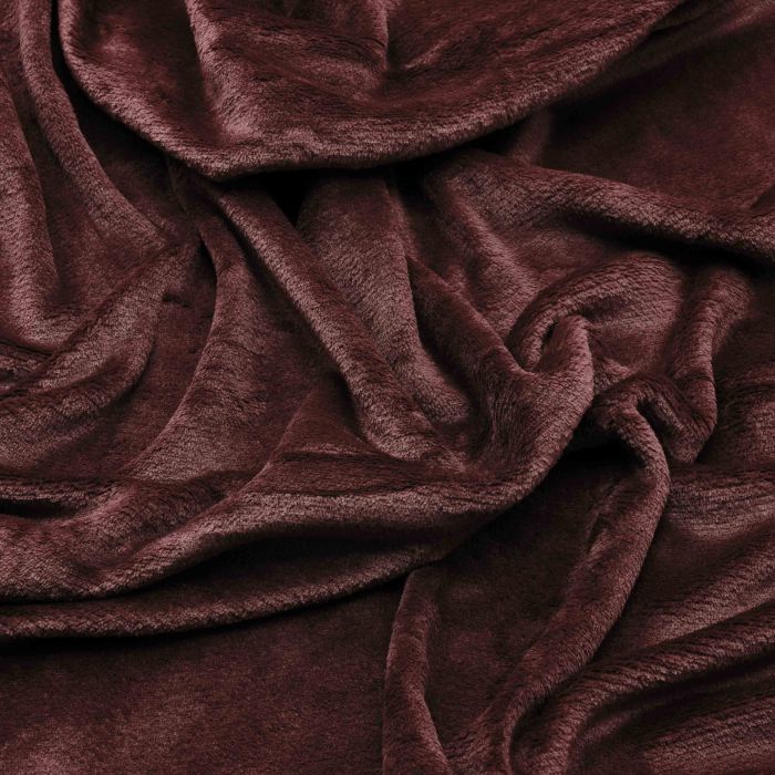 Плед Ardesto Flannel 200х220см, 100% поліестер, бургунді (ART0222SB) зображення 4