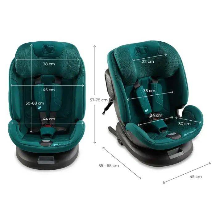 Автокресло Kinderkraft Xpedition 3 i-Size 360 Grey (KCXPED03GRY0000) (5902533926770) изображение 10