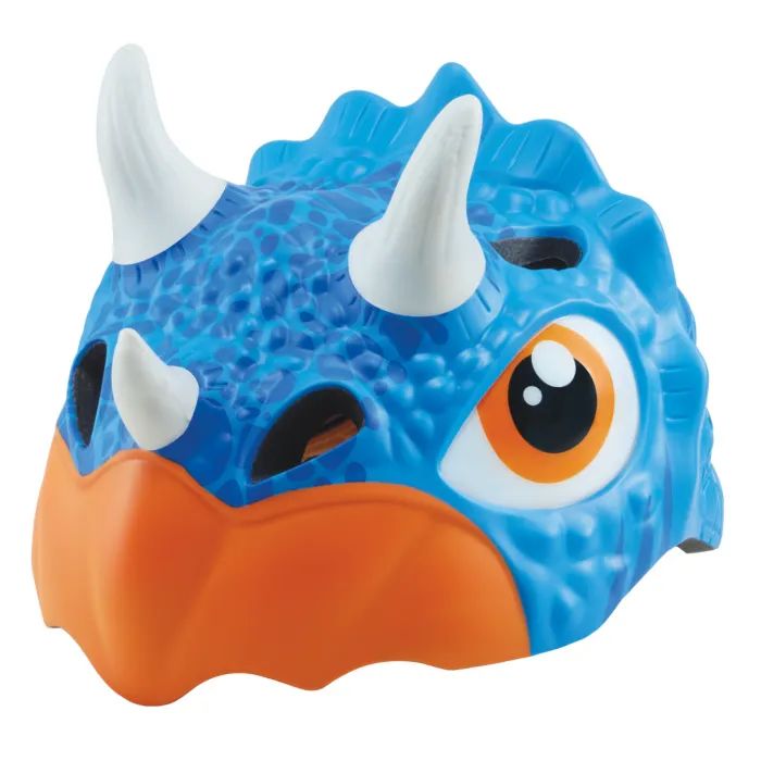 Шлем Globber Fantasy Трицератопс S/M, с фонариком (605-100) изображение 3