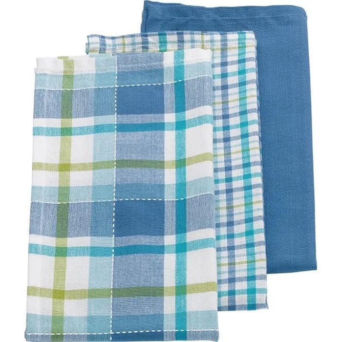 Рушник Kela кухонний набір Pasado, блакитний, 65x45 см, 3 шт (15964) (00000018273) зображення 2