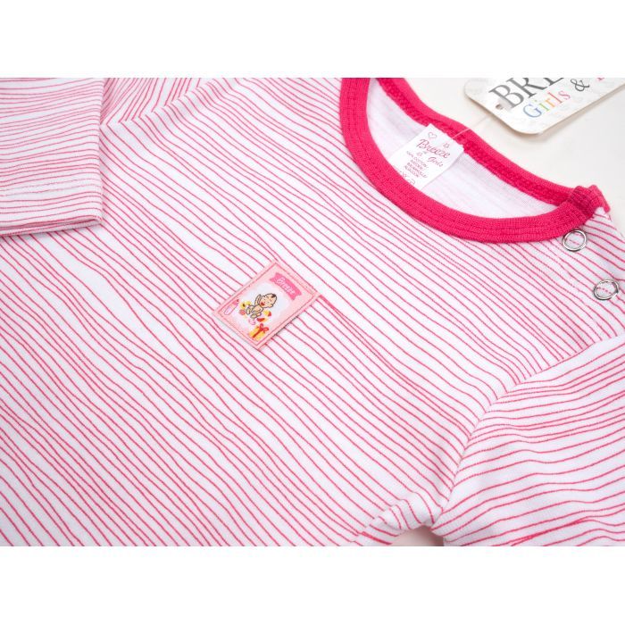 Боди детское Breeze в полоску (1027-74G-pink) изображение 3