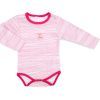 Боди детское Breeze в полоску (1027-86G-pink)