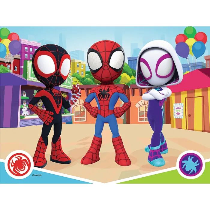 Пазл Trefl Spiderman Приключения Спайди и друзей 30 элементов (5900511182859) изображение 2