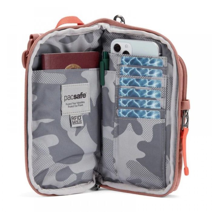 Сумка Pacsafe GO Tech Crossbody Розовая (35175340) изображение 3