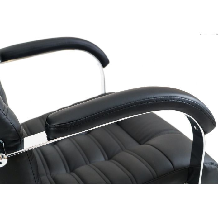 Офисное кресло Richman Атлант Хром П1 M-2 (Anyfix) Кожа Люкс комбо Черная (R00000049260) изображение 4