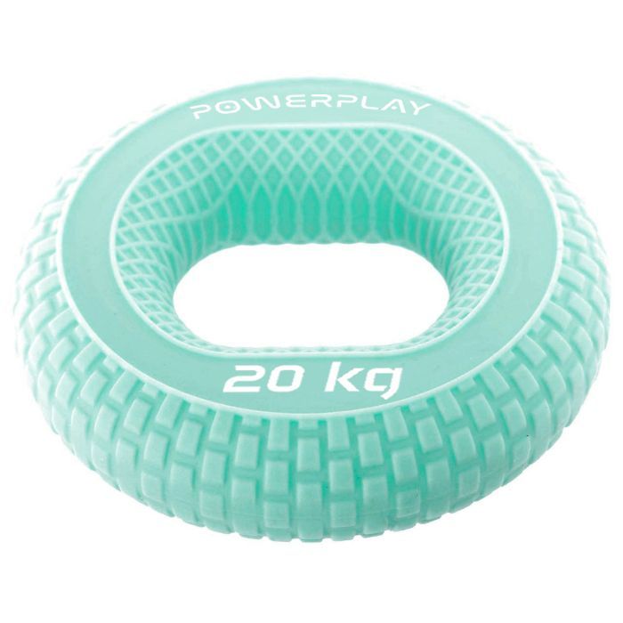 Эспандер PowerPlay PP-4333 Hand Grip Medium 20 кг Зелений (PP_4333_Green_20kg) изображение 2