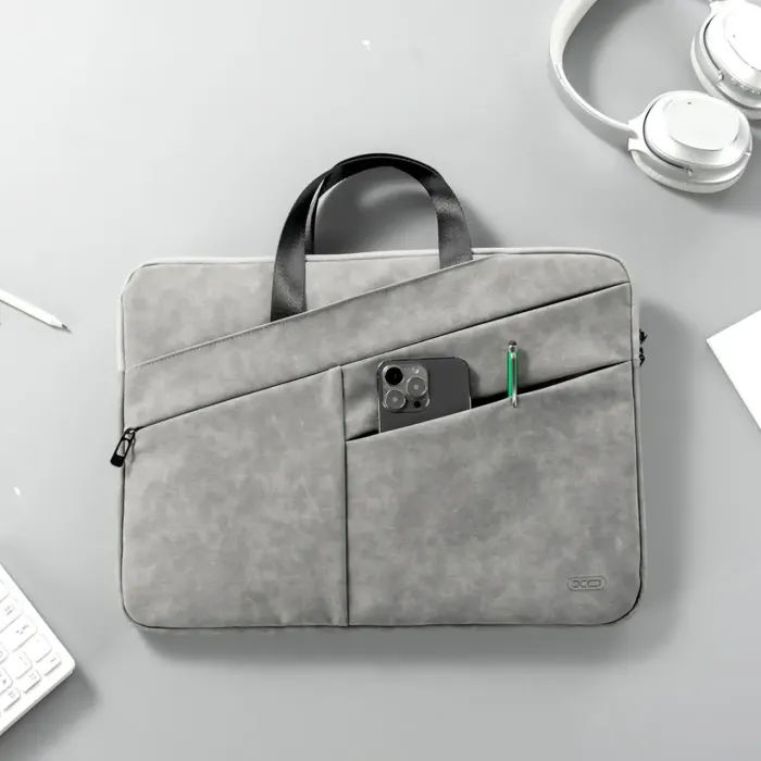 Сумка для ноутбука XO 15" CB05 grey (CB05-15.grey) зображення 3