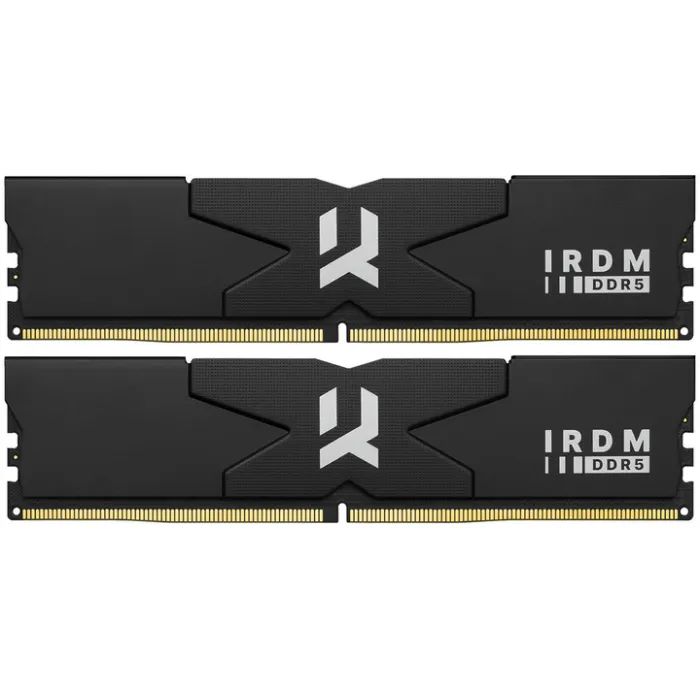 Модуль памяти для компьютера DDR5 32GB (2x16GB) 6000 MHz IRDM Black Goodram (IR-6000D564L36S/32GDC)