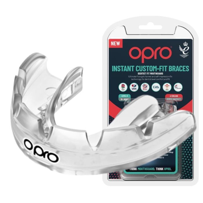 Капа Opro Instant Single Colour Braces Clear (102522007) (Instant_Braces_Clear)