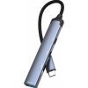 Концентратор ColorWay USB-C 4-in-1 USB-C2.0х3/USB3.0 (CW-HUB07) изображение 2