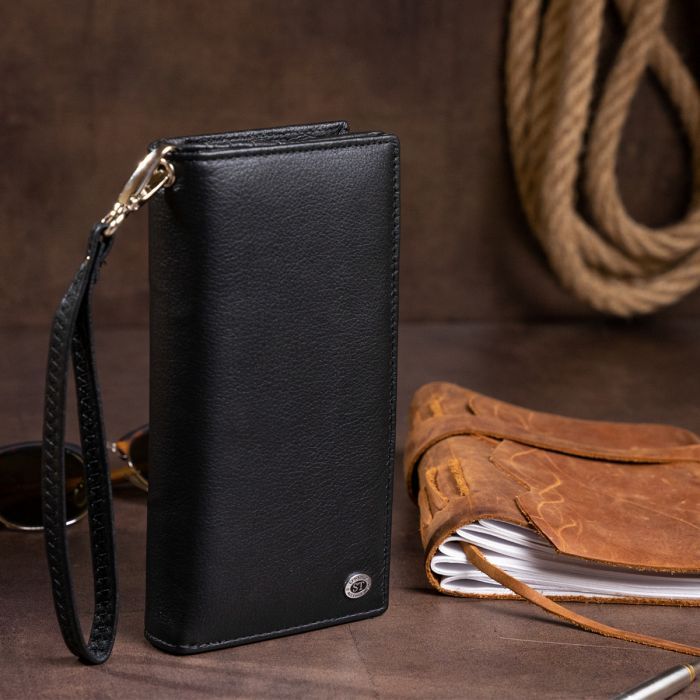Кошелек ST Leather Кожаный женский Красный (19275) изображение 11