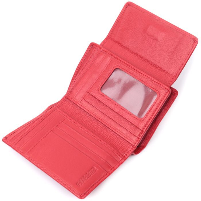 Кошелек ST Leather Из натуральной кожи Красный (22739) изображение 6