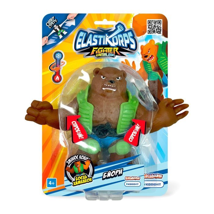 Антистресс Elastikorps Fighter Kamaleon Тигр (ELAKAM-HERO1-BL)