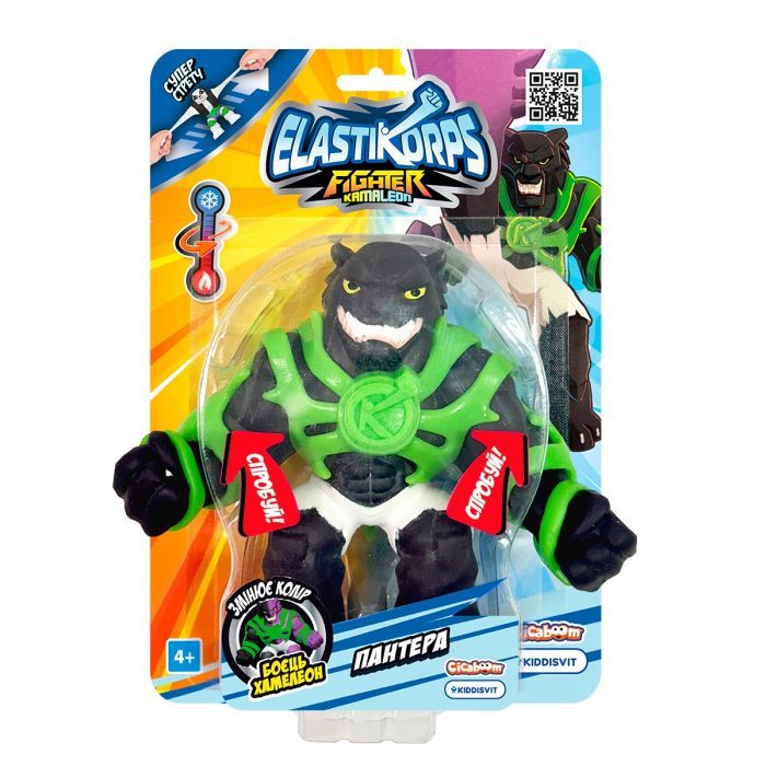 Антистресс Elastikorps Fighter Kamaleon Тигр (ELAKAM-HERO1-BL) изображение 7