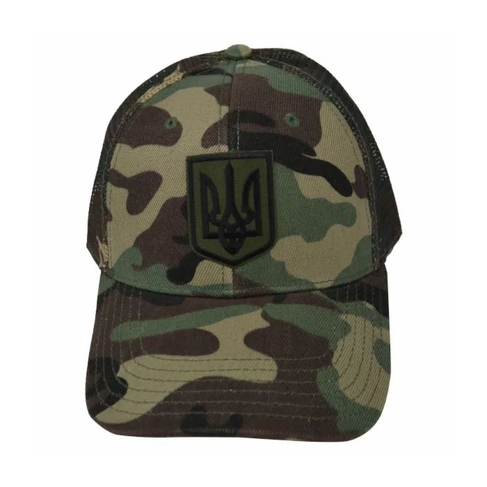 Кепка coFEE Army mesh Герб України зелений камуфл (SH4038-55 CO/84785) изображение 2