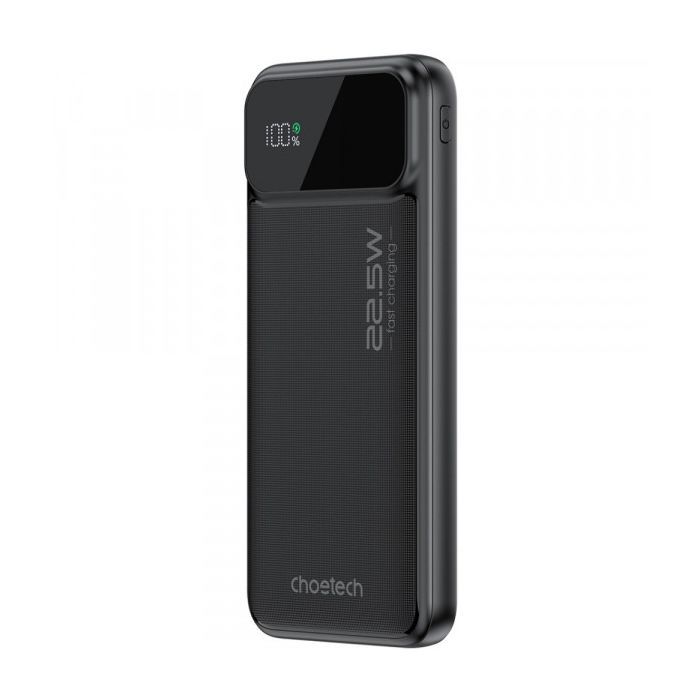 Батарея универсальная Choetech 10000mAh 22.5W, PD, QC/3.0, USB-A, USB-C, Black (B728-CCBK)