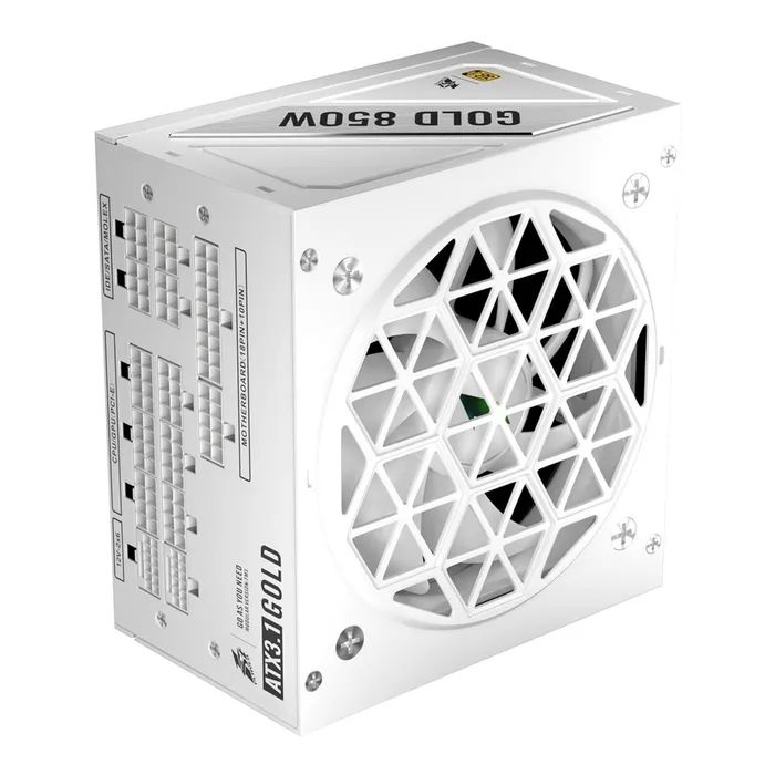 Блок питания 1stPlayer 850W White (NGDP-GLD-850-WH-EU) изображение 5