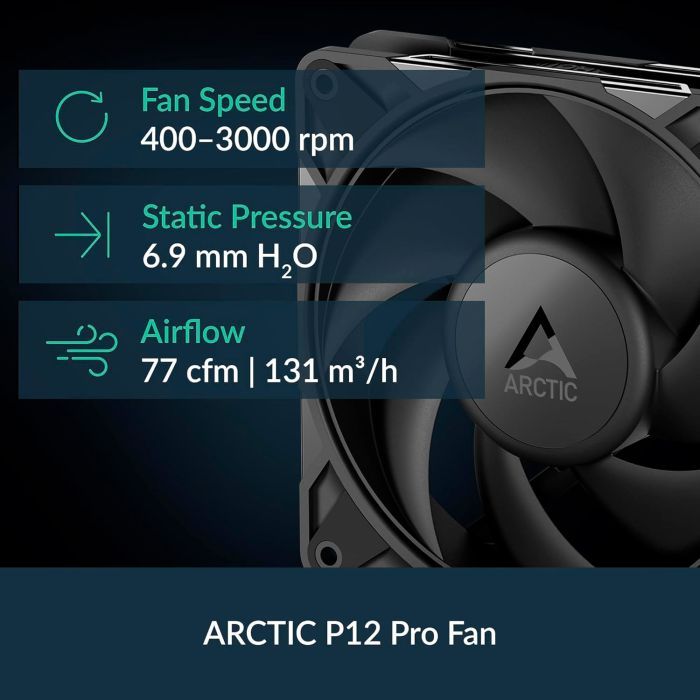Система жидкостного охлаждения Arctic Liquid Freezer III Pro 360 (Black) (ACFRE00180A) изображение 7