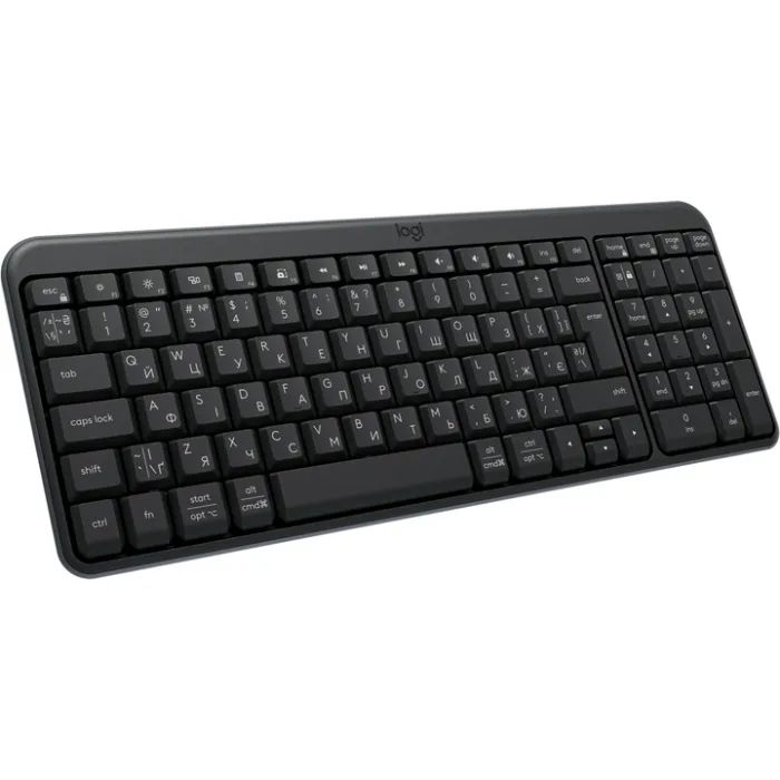 Клавиатура Logitech K250 Bluetooth/Wireless UA Graphite (920-013822)