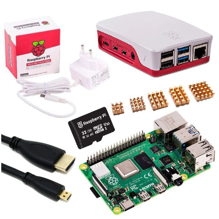 Промышленный ПК Raspberry Pi 4 4Gb KIT (EU) (RPI4-KIT-4GB-EU)
