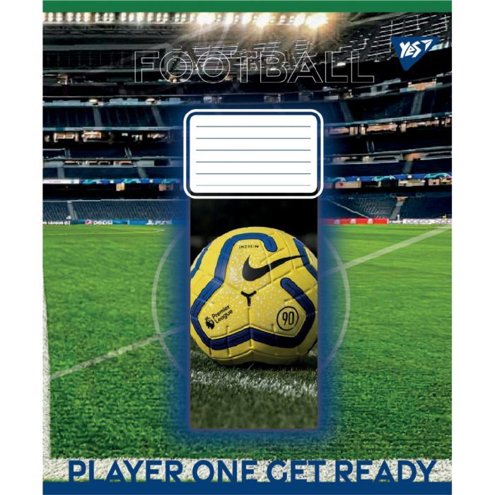 Зошит Yes Football stadium А5 24 аркушів клітинка (767747) зображення 6
