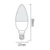 Лампочка Horoz ULTRA SMD LED 6W 3000K E14 480Lm (YT17209) изображение 2